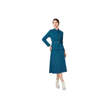 BBLLUUEE Skirt Set Women's Sea Blue
