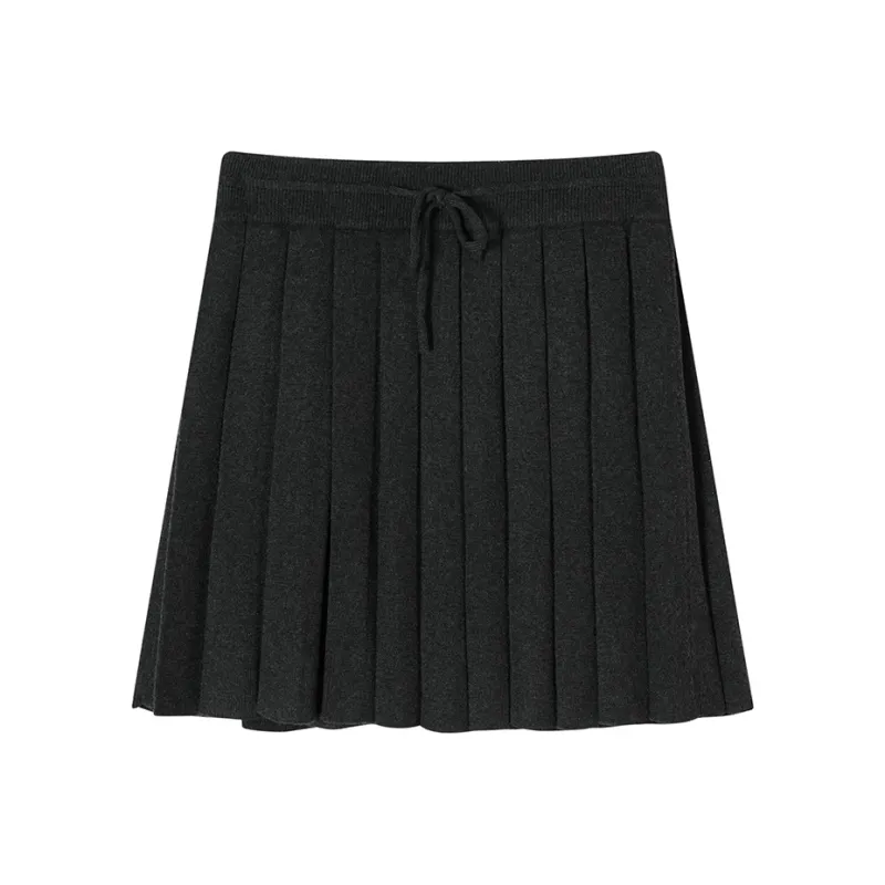 Ouyang Casual Short Skirts Women's Dark Gray-0