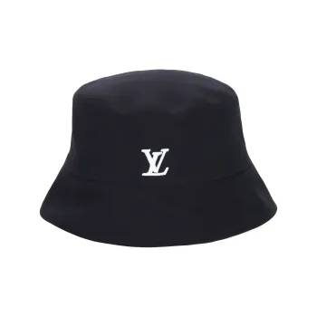LOUIS VUITTON Cotton Bucket Hats Unisex Two Tone