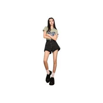 ELF SACK Denim Shorts Women's