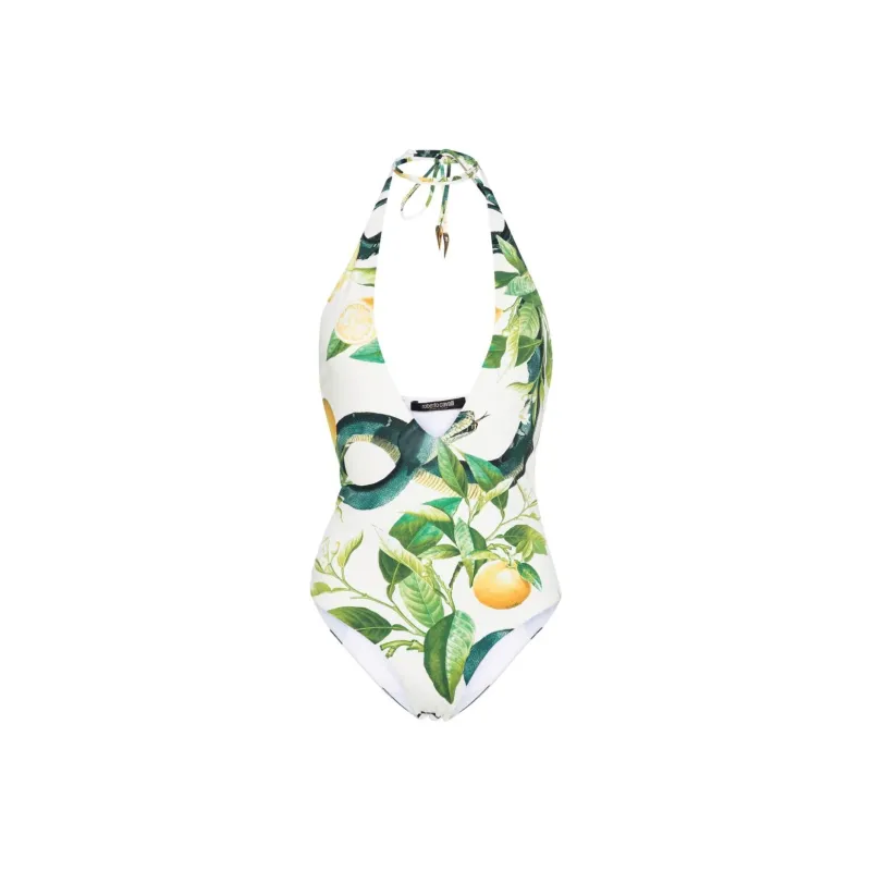 Roberto Cavalli Lemon print One piece Swimsuit-0