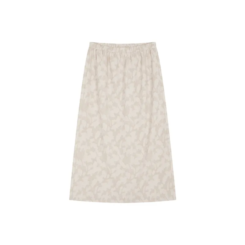 THE SEA LIFE Casual Long Skirt Women's Ice Cream-0
