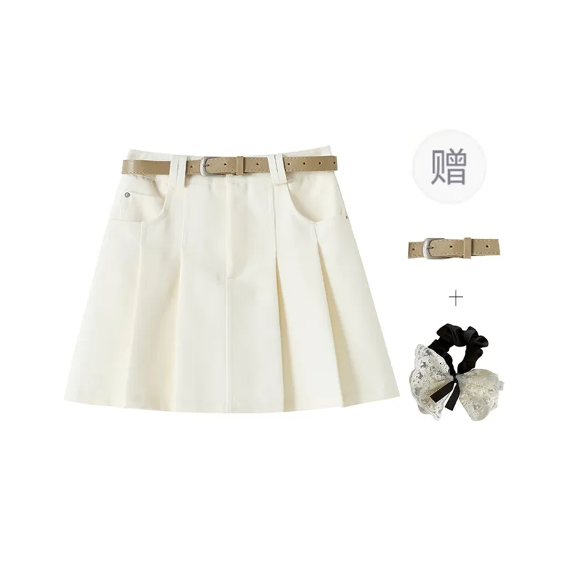 PAVEA Casual Short Skirts Women's-13