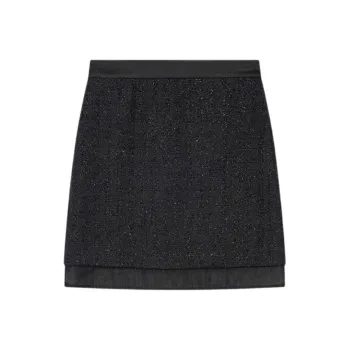 Goodland Casual Short Skirts Women's Black