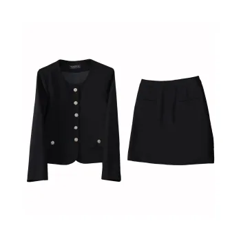 DonnaZilan Two Piece Skirt Sets Women's