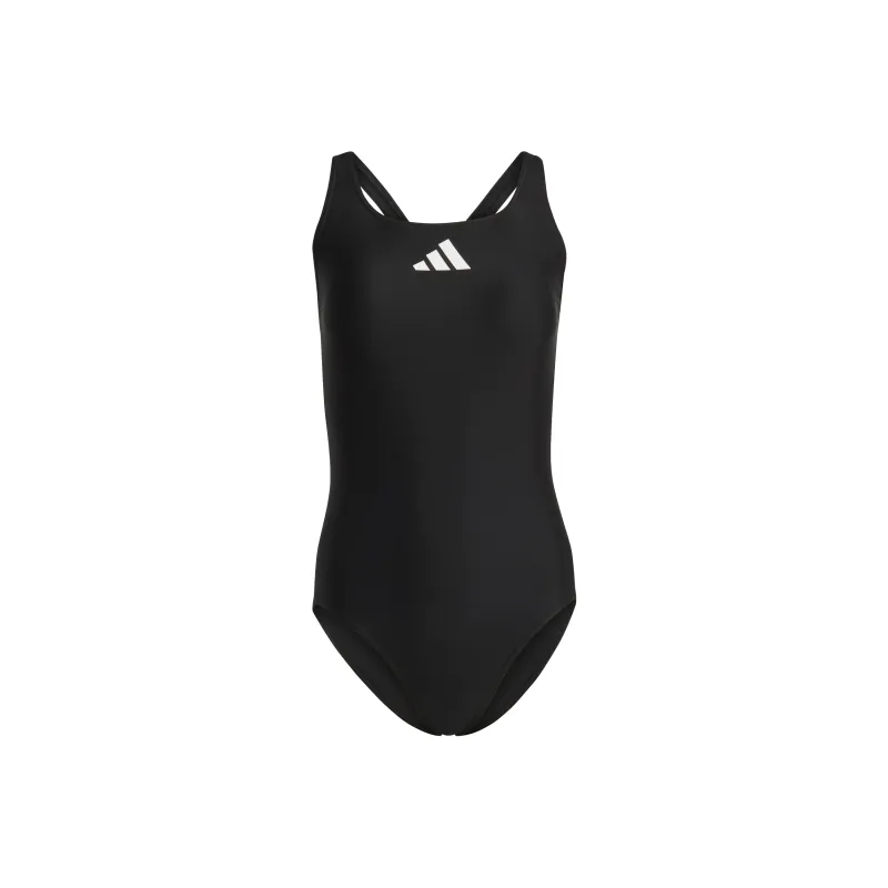 Adidas 3 Bar Logo Swimsuit One piece Swimsuit Women's Black-0