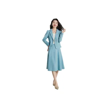 Mylan Two Piece Skirt Sets Women's Blue