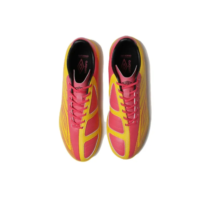 Umbro TF Rubber Broken Studs Cushioning, Wear Resistant Soccer Shoes Unisex Yellow-3