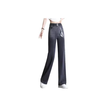 YIRANCHUN Jeans Women's Black Gray Color