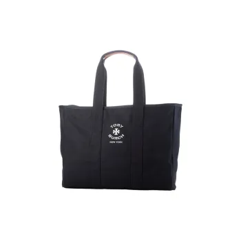 TORY BURCH Canvas Handbag, Shoulder Bag Tubas Women's Black