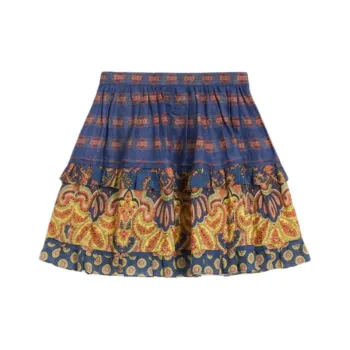 Valentino All Over Patterned Flared Skirt