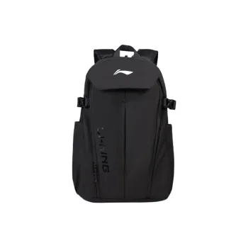 LiNing Polyester Backpack Unisex Black/Light Lime/Blue