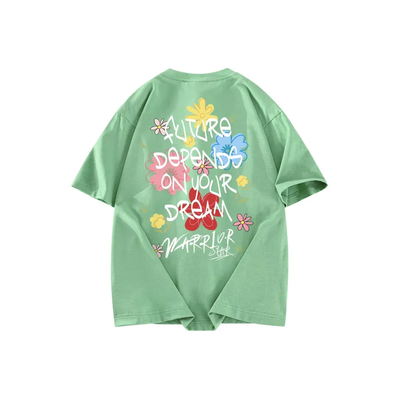 Warrior Drop Shoulder Sleeve T Shirt Women's-23