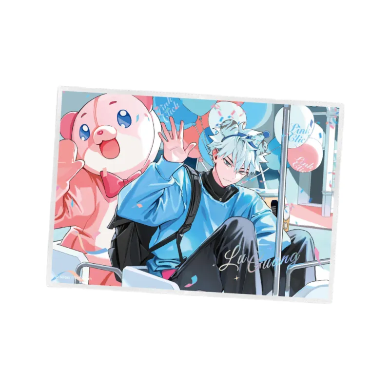 March·Monster Cheng Xiaoshi, Lu Guang, Qiao Ling 'Link Click' Animation REC Anime Artboard Prints-2