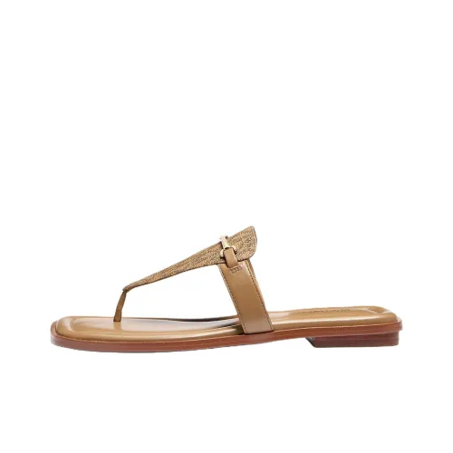 MICHAEL KORS Flip Flops Women's Light Brown