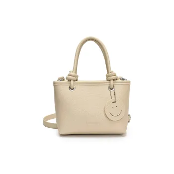 RIVMIND PU One Shoulder Handbag Women's White/Black/Pink/Yellow