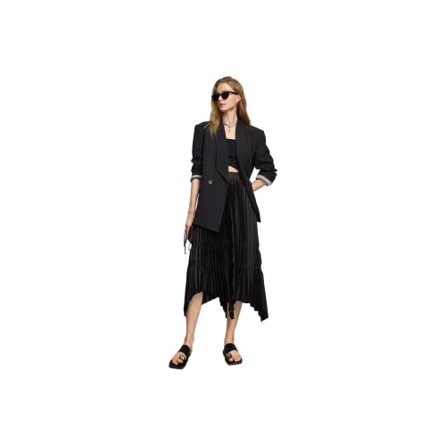 Bethine Casual Long Skirt Women's Black