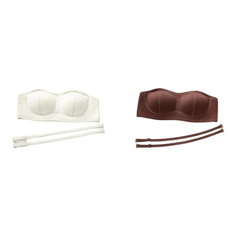 MIIOW Strapless Bra Women's Combo Set-18