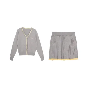 PZHK Two Piece Skirt Sets Women's