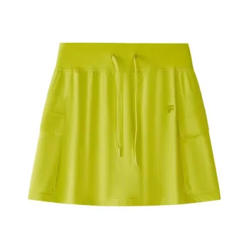 FILA FUSION FOBFUSION LIFE SS25 Casual Short Skirts Women's Olive Green LG