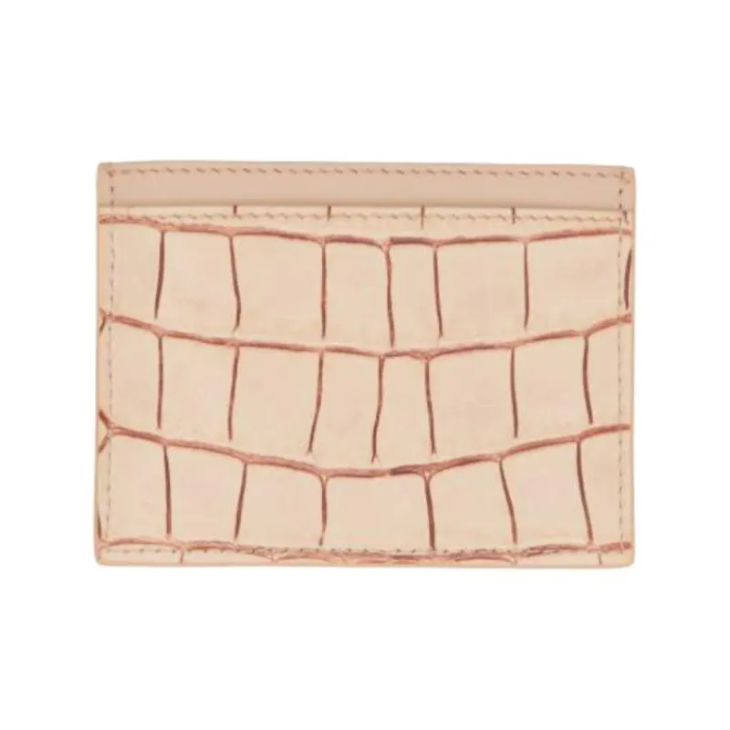 Vivienne Westwood Calfskin Card Holder Women's Pink-1
