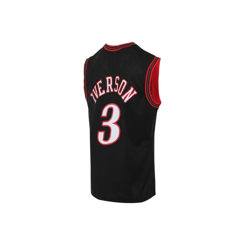 Mitchell & Ness Basketball Jersey Unisex Black-1