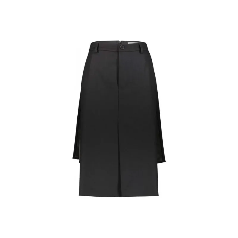 Balenciaga Front Panel Detail Pencil Skirt-0
