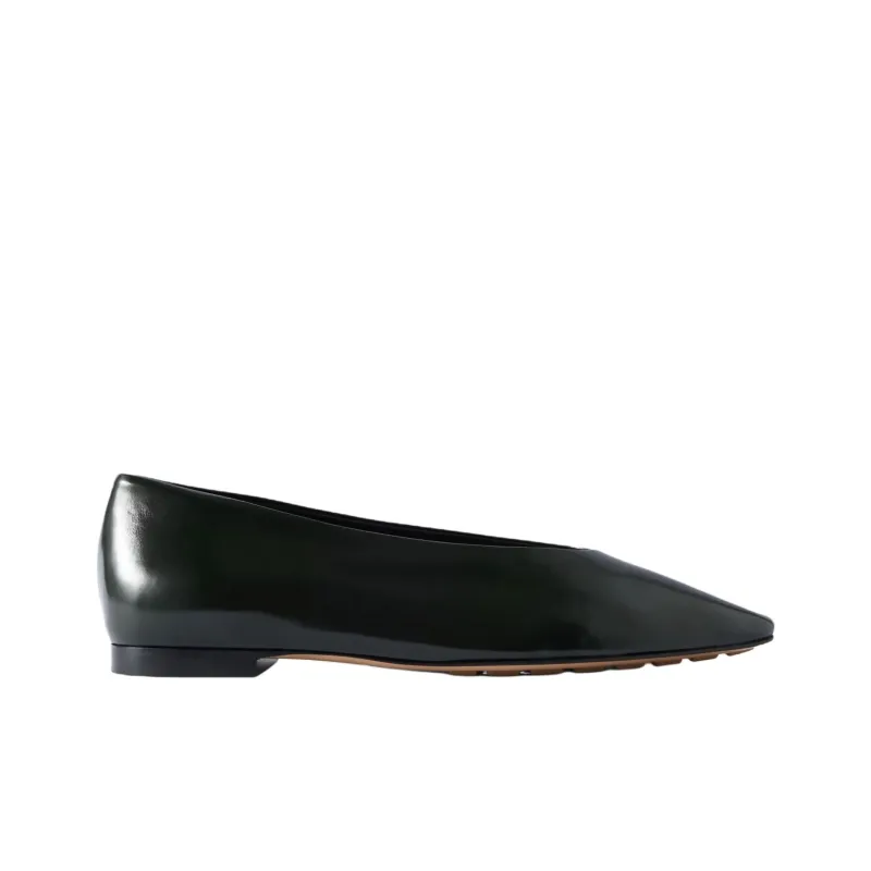 Bottega Veneta Sofia Casual Single Shoes Women's Black-1