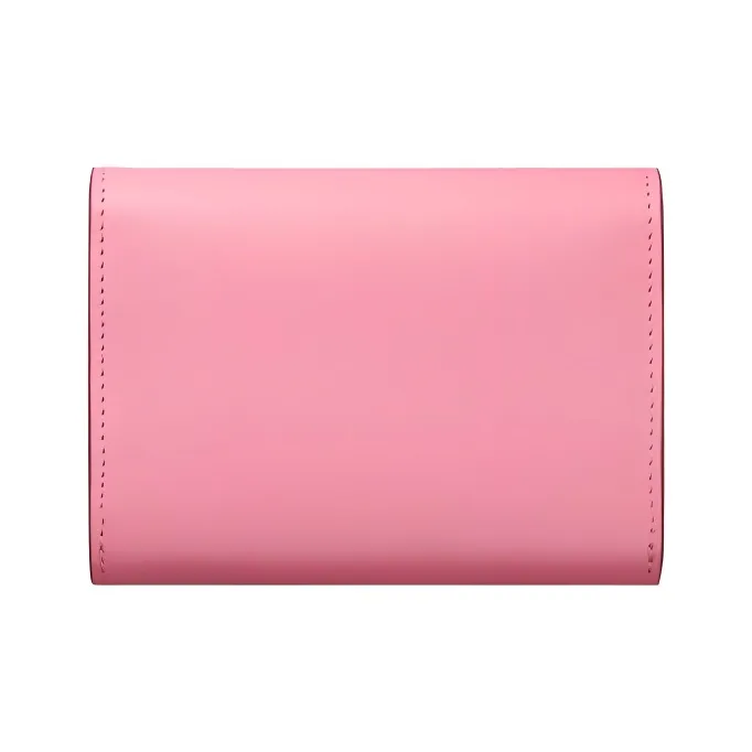 CARTIER C De Cartier Collection Calfskin Wallet Mini Women's Pink-1