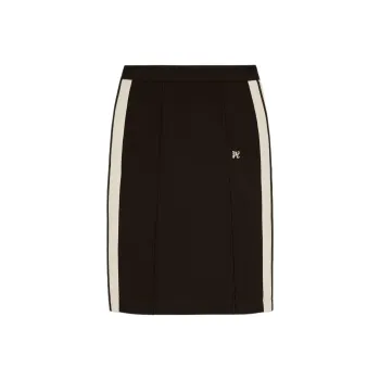 PALM ANGELS Monogram Midi Skirt