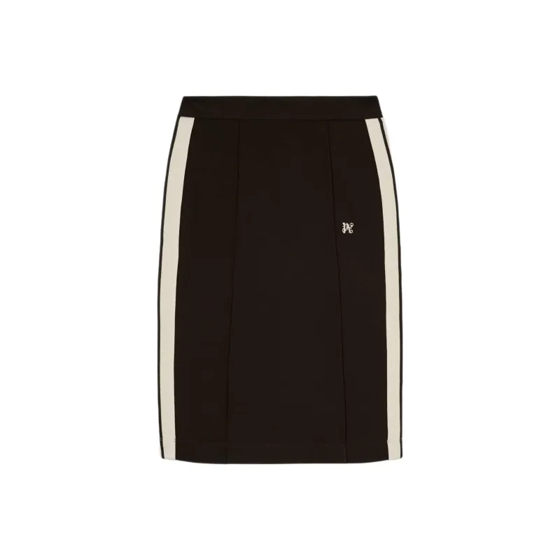 PALM ANGELS Monogram Midi Skirt-0