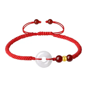 Fu Ru Ji Hetian Jade Bracelets White Jade Unisex