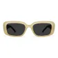Transparent Yellow Frame with Black Gray Lens