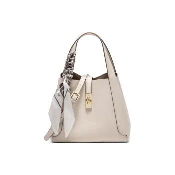 BELLE Cow Leather Handbag Medium Size Women's