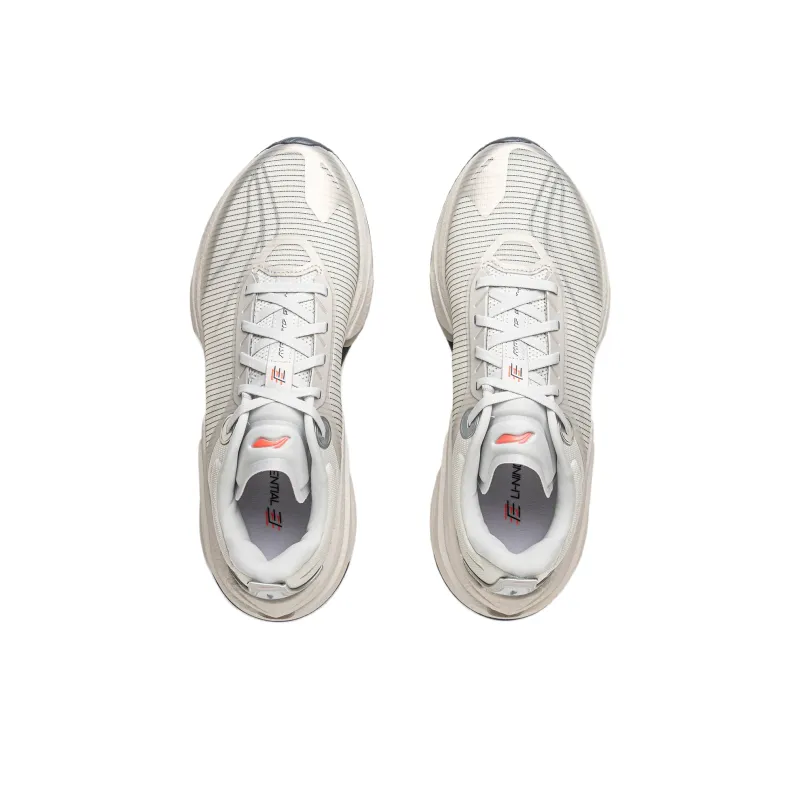 LiNing Shadow 3 ESSENTIAL Cushioning Support Rebound Low Top Running Shoes Men's White Black-3