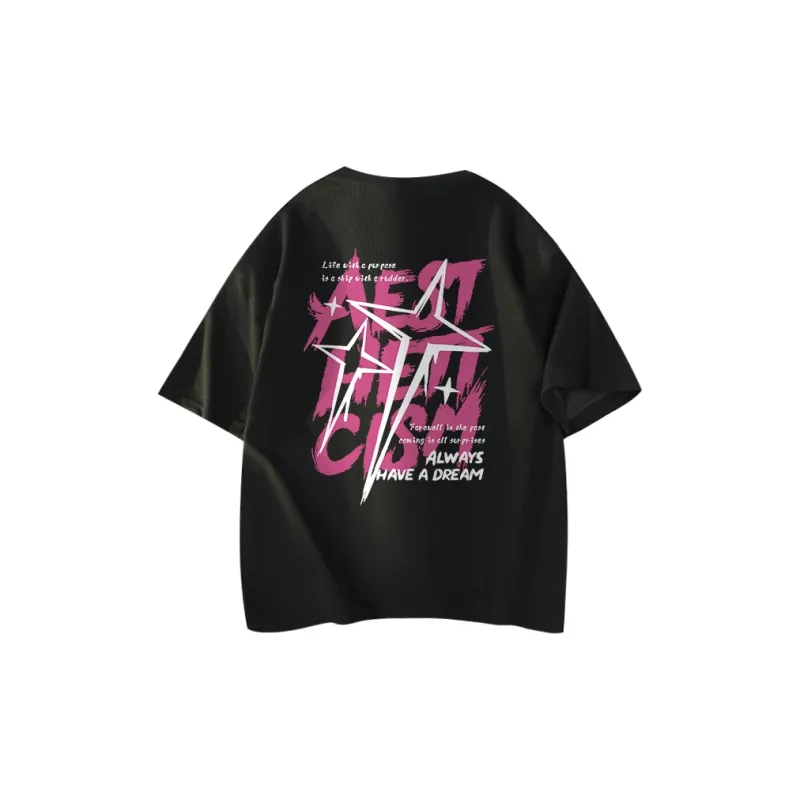 MJ STYLE Short Sleeved T Shirts Unisex-0