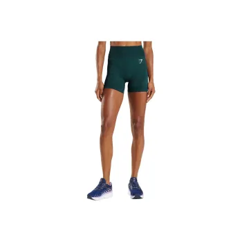 GYMSHARK VITAL SEAMLESS 2.0 SHORTS Sports Shorts Women's Dark Cyan Marl
