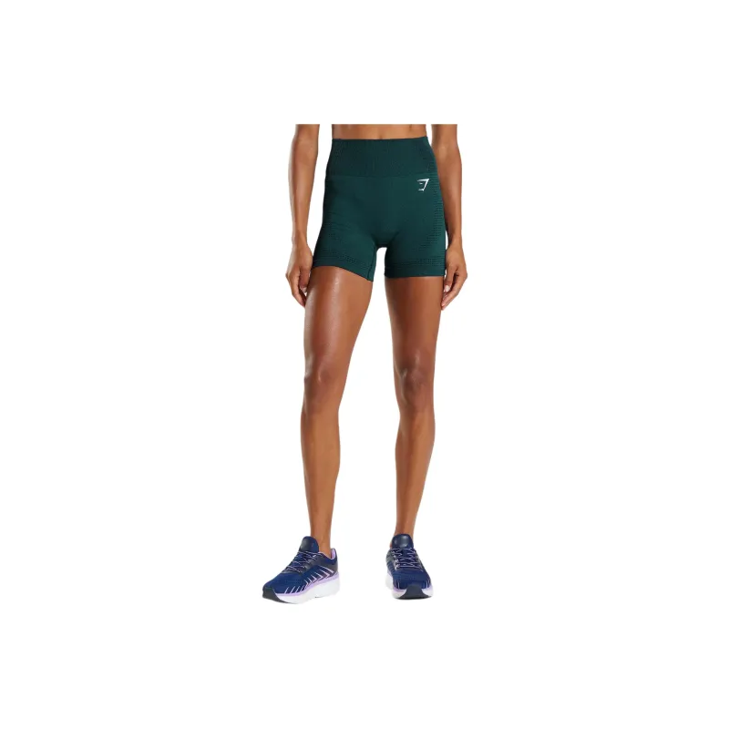 GYMSHARK VITAL SEAMLESS 2.0 SHORTS Sports Shorts Women's Dark Cyan Marl-0