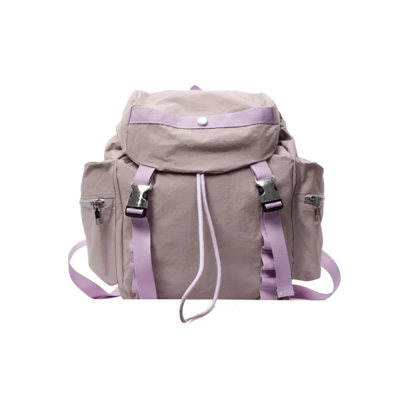 CORE BIRD Nylon Fabric Backpack Unisex Multicolor-10