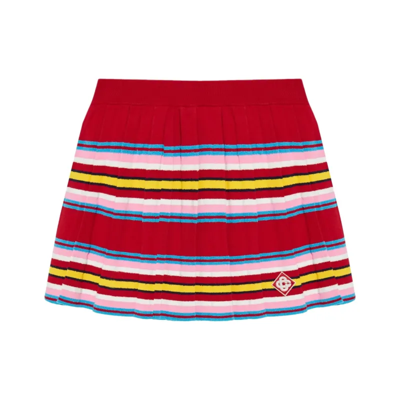 CASABLANCA Striped Mini Skirt-0