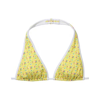 Victoria's Secret PINK BY FRANKIES BIKINIS AUGUSTA BIKINI TOP / Bikini Women's Yellow