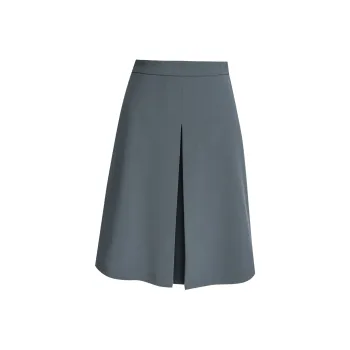 ROEYSHOUSE Casual Long Skirts Women's Medium Gray
