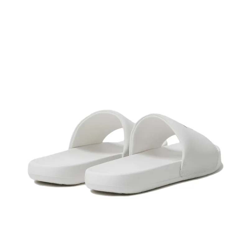 Umbro ZEPPI SD Slip Resistant Shock Absorbers Slide Slippers Unisex White Red-3