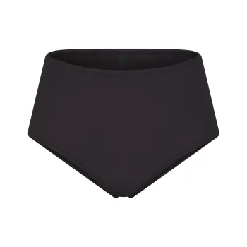 SKIMS SIGNATURE SWIM HIGH-WAISTED FULL BRIEF Swimming Shorts Women's ONYX/Onyx