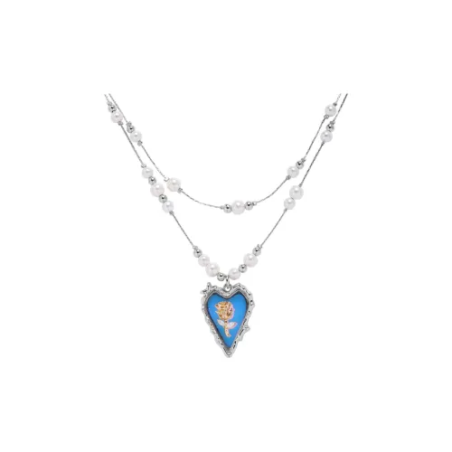 KING OF BLING Alloy, Resin, Zircon, Artificial Pearl Necklaces Women's