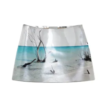 PRADA SS25 Spring Summer Women's Apparel Collection Casual Short Skirts Women's Silver