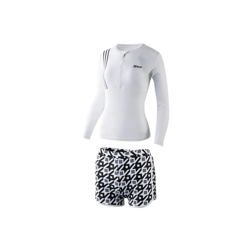 XTEP Two Piece Swimsuits Women's White-0