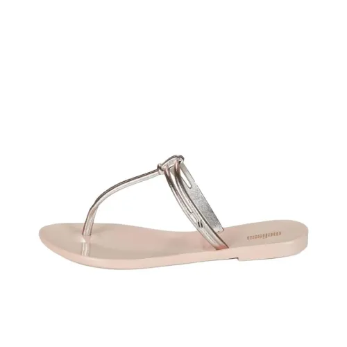 MELISSA Abrasion Resistant Flip Flops Women's Pink
