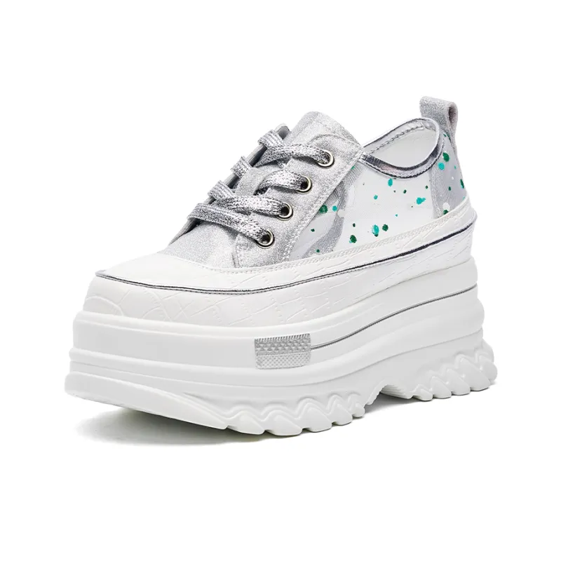 NRDROFFICIAL Cushioning Abrasion Resistant Lightweight Slip Resistant Low Top Skateboard Shoes Women's-0