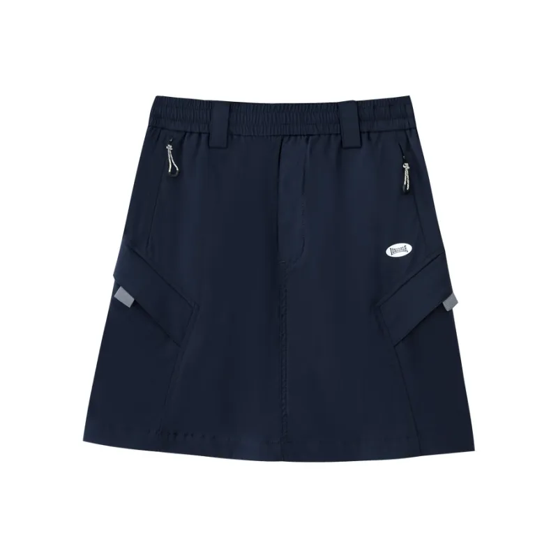 LONSDALE Casual Short Skirts Women's Navy Blue-0